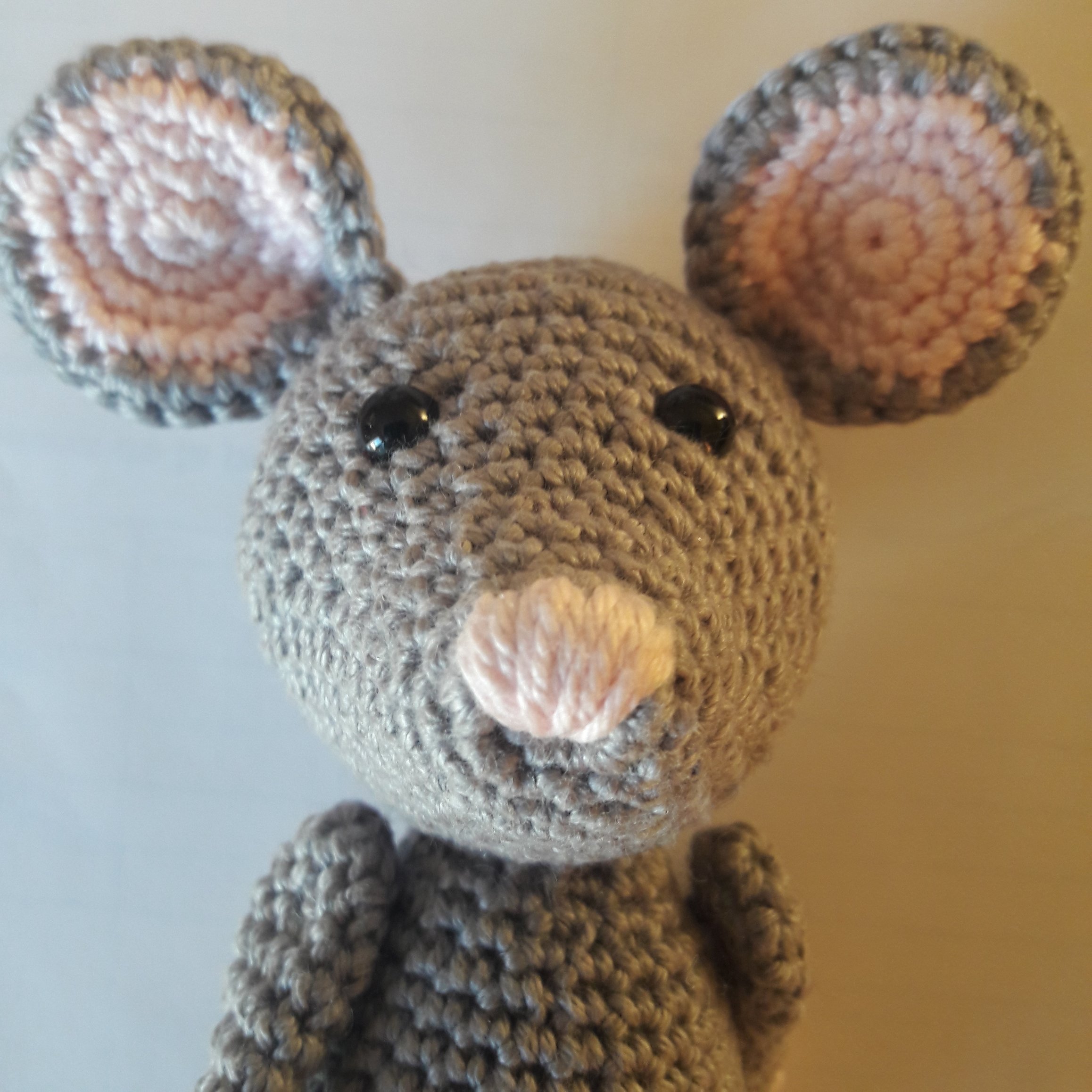 Mr Mouse Littlemouse Crochet pattern Grundl quick cotton