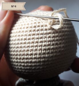 Amigurumi noeud invisible
