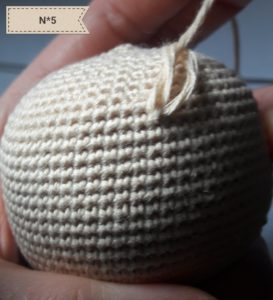 Amigurumi noeud invisible