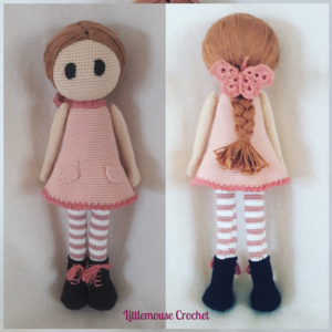 Olivia the crochet doll